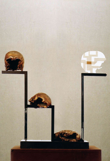 “Fine del Rinascimento”: h60cm, bronzo, il Meditato-Gilbert Kruft