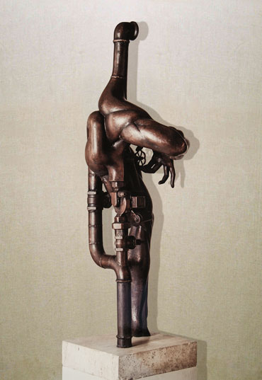 “Il nuovo Idolo: h130cm, bronzo, 1978- il Meditato-Gilbert Kruft